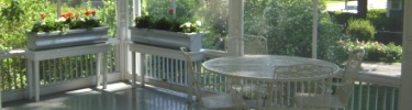 Truman Home back porch.